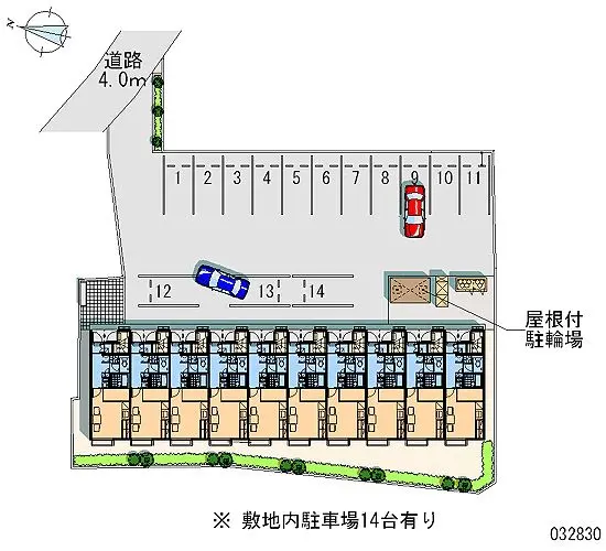 ★手数料０円★豊川市国府町　月極駐車場（LP）